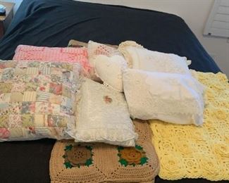 Handmade Pillows And Blankets