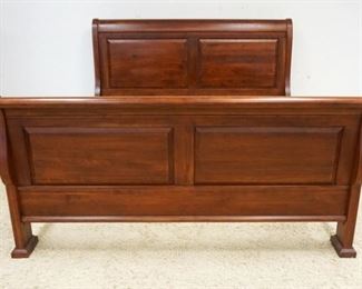 1223	LEXINGTON SLEIGH BED, CHERRY KING SIZE, APPROXIMATELY 77 IN X 52 IN H
