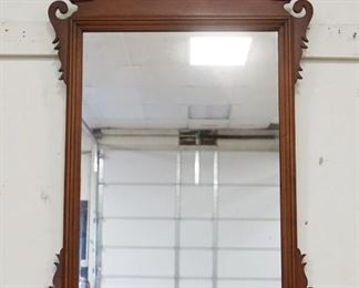 1236	MAHOGANY CHIPPENDALE STYLE MIRROR, APPROXIMATELY 27 IN X 44 IN
