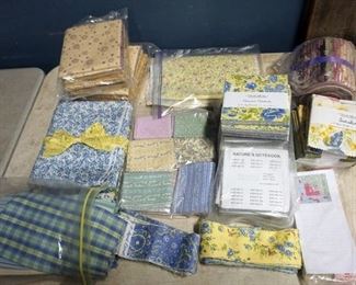 1303	QUILT KITS AND PRE CUT SQUARES FOR QUILTING
