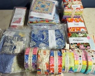 1304	QUILT KITS AND PRE CUT SQUARES FOR QUILTING
