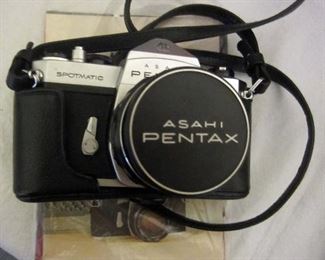 Asahi Pentax Spotmatic SLR with 50mm lens