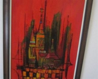 One of three MCM Vanguard Studios paintings