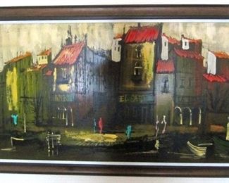 One of three MCM Vanguard Studios paintings