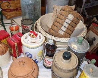 Vintage kitchenalia
