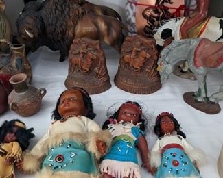 Native American figures