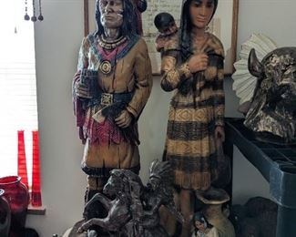 Native American figures