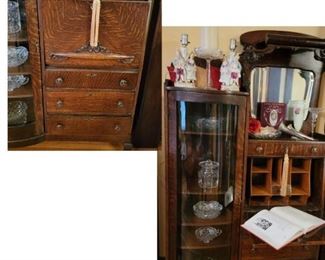 This antique secretary is soooo beautiful AND functional!