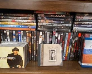 MORE DVD'S AND CD'S 