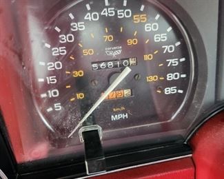 1982 Corvette $15,000  56,810 miles