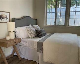 Full sized headboard available 