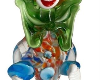 Art Glass Clown