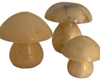 Genuine Alabaster Mushrooms