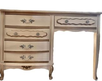 Ivory French Provincial Desk