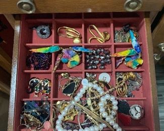 Costume Jewelry. Have your own treasure hunt for something spectacular. 