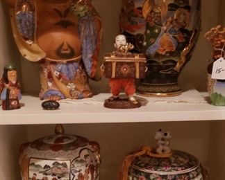 Asian Vases, Ginger Jars