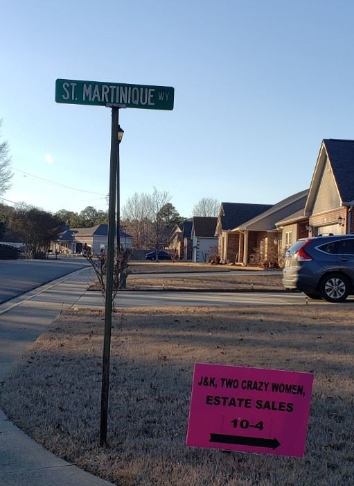 Street / JK sign at entry gate