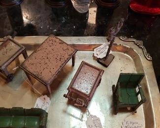 Iron children's furniture vintage