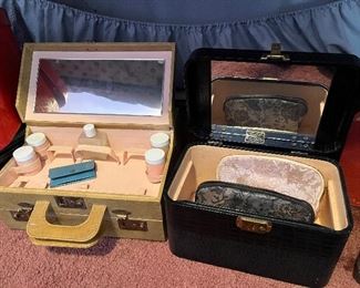 Vintage make-up cases