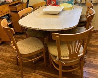 Kitchen table and chairs (sold separately)