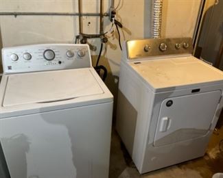 WASHER AND DRYER 