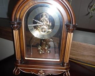 Simple, and classic, this mantle or table top clock is remarkably at home in any decor setting