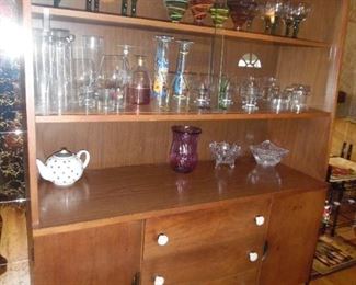 Very rare find this mid Century China Cabinet is