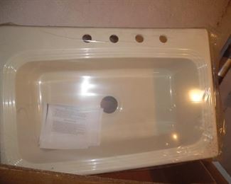 Brand new double kitchen sink which has never been installed, or used.