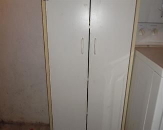 Tall storage cabinet, wood