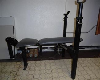 Starter weight lifting bench