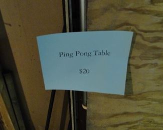 PING PONG !!!!!  Let's get it gone!!!