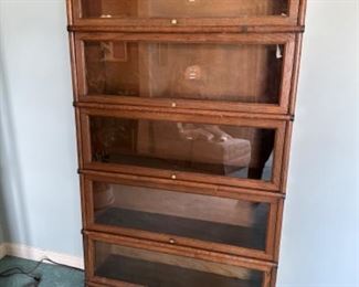 Vintage Macey 5 Stack Barrister Bookcase