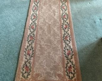 (2) Matching Hand Hooked Hall Runners 7’ 10”