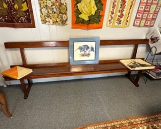 Vintage Wooden Bench