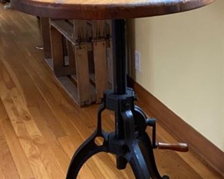 Vintage crank table