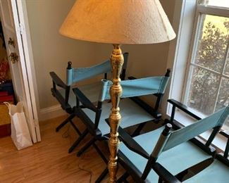 #30	Tall Heavy Brass Lamp w/textured Shade - 60" Tall - Shade as is	 $65.00 
#31	Tall Heavy Brass Lamp w/textured Shade - 60" Tall - Shade as is	 $100.00 
