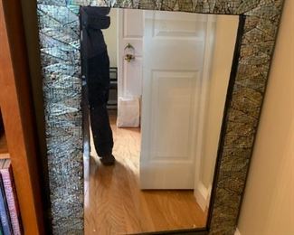 #34	Mother of Pearl Beveled Mirror - 32x48	 $50.00 
#35	Mother of Pearl Beveled Mirror - 32x48	 $50.00 
