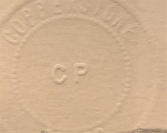 #54	Overview Print of Asian Warrior - with Copperstone Press Stamp Signed - 36x28	 $200.00 
