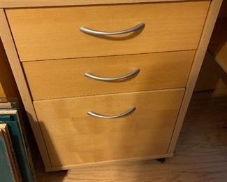 #59	Rolling File Cabinet w/3 drawers - 19x18x24	 $45.00 
