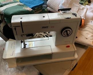 #66	Pfaff 1222 Sewing Machine w/foot Petal - All Metal w/Cover	 $175.00 
