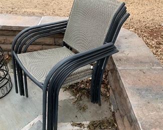 #70	4 Stacking Patio Chairs - sold as a set	 $75.00 

