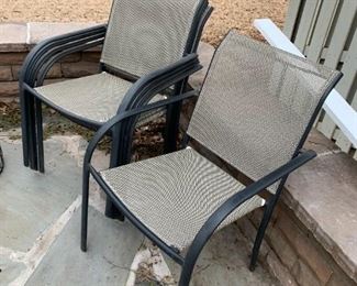#70	4 Stacking Patio Chairs - sold as a set	 $75.00 
