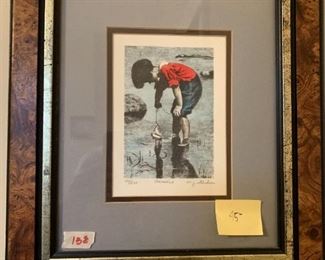 #138	Signed & Numbered "Brighton" by Artist W.J. Graham 164/250	 $45.00 
