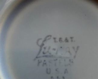 #139	Lu-Ray Pastels - set of china	 $210.00 
