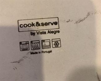 #141	3 pc. Square White Casserole Dishes	 $24.00 
