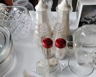 LOTS of Salt/Pepper Shakers