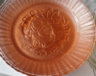Depression Glass Plates