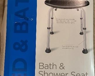 Equate Bath & Shower Seat- New