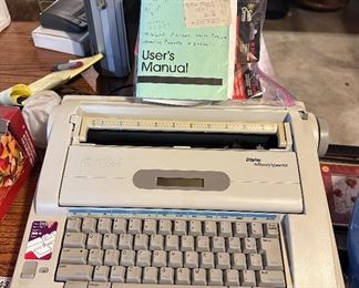 Smith Corona Typewriter NA3HH Display Dictionary Typewriter