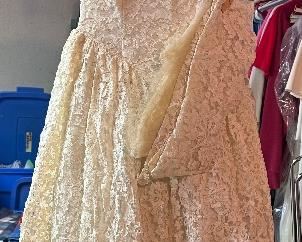 Tea Length Wedding Dress from 1955